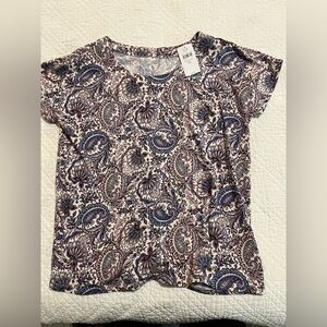 🆕 J. Jill Multicolor Paisley Top - XS